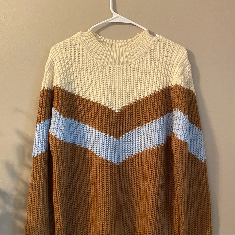 Vici multicolor kit sweater dress